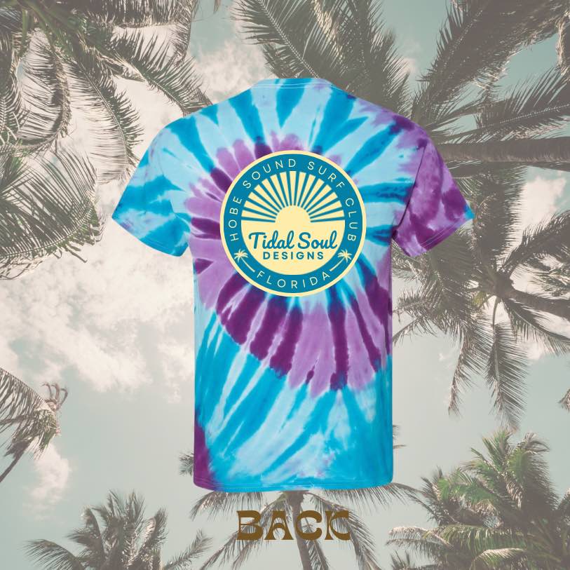 Hobe Sound Surf Club Tie-Dye Shirt