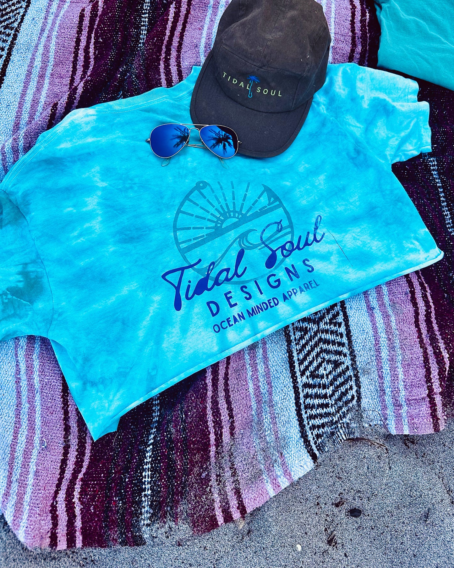 Tidal Soul Old Skool Logo Tie Dye