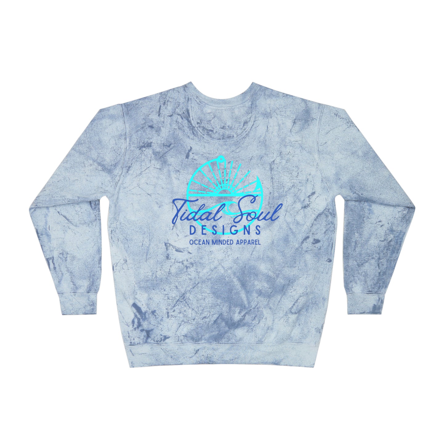 Tidal Soul Old Skool Tie Dye Crew Fleece