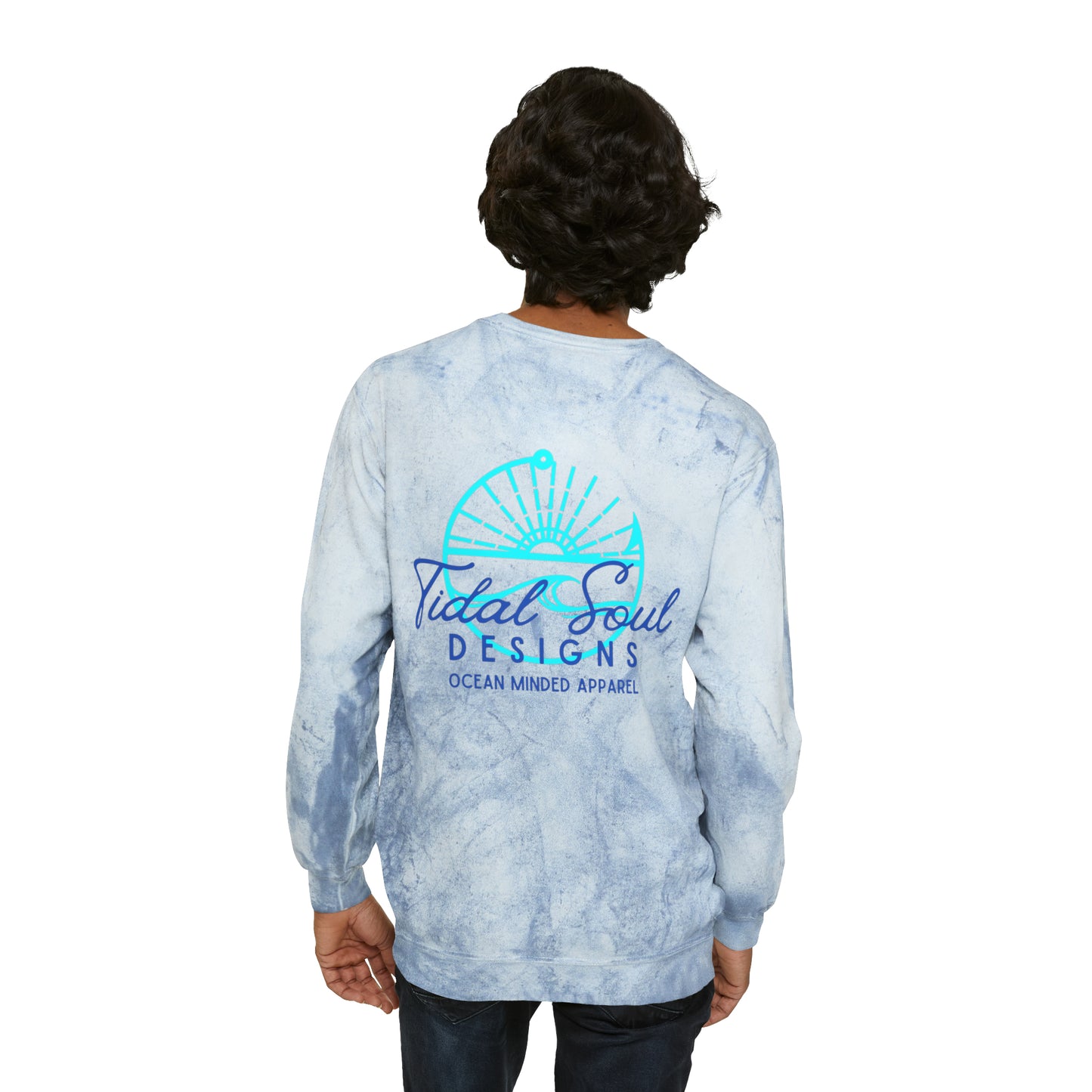 Tidal Soul Old Skool Tie Dye Crew Fleece